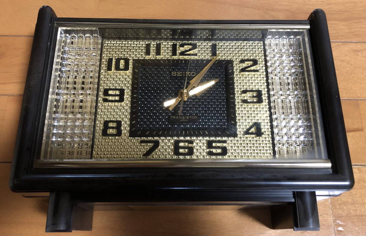 SEIKO セイコートランジスタ置き時計 ＴＴＺ133の画像2