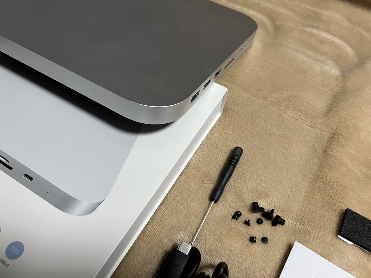 Mac mini ドッキングステーション Type C 10in2 シルバー_画像5