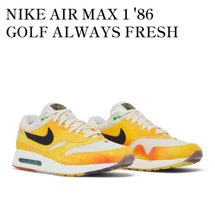 NIKE ナイキ エアマックス1 ‘86 OG ゴルフ NRG M23 DV6802-007 黄 26.5cm