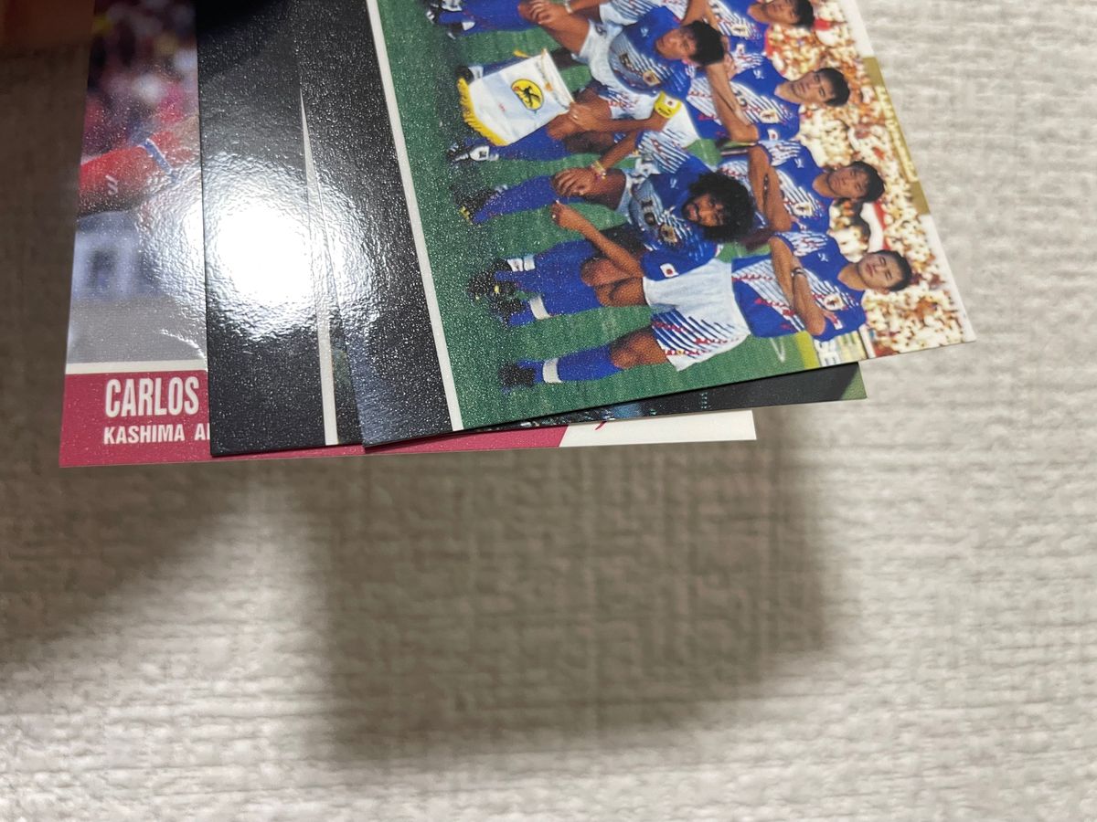 J.CARDS 93〜94 Jカード 1BOX(30パック)エポック社　Jリーグ　サッカー　三浦知良　ラモス瑠衣　ヴェルディ川崎