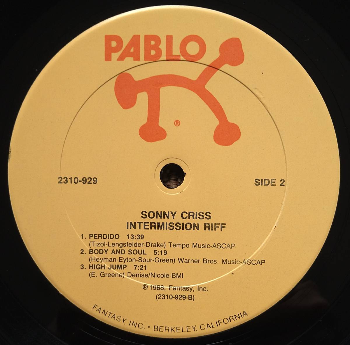 美盤3枚セット【Sonny Criss】Imperialに残した名盤2枚＋１_画像4
