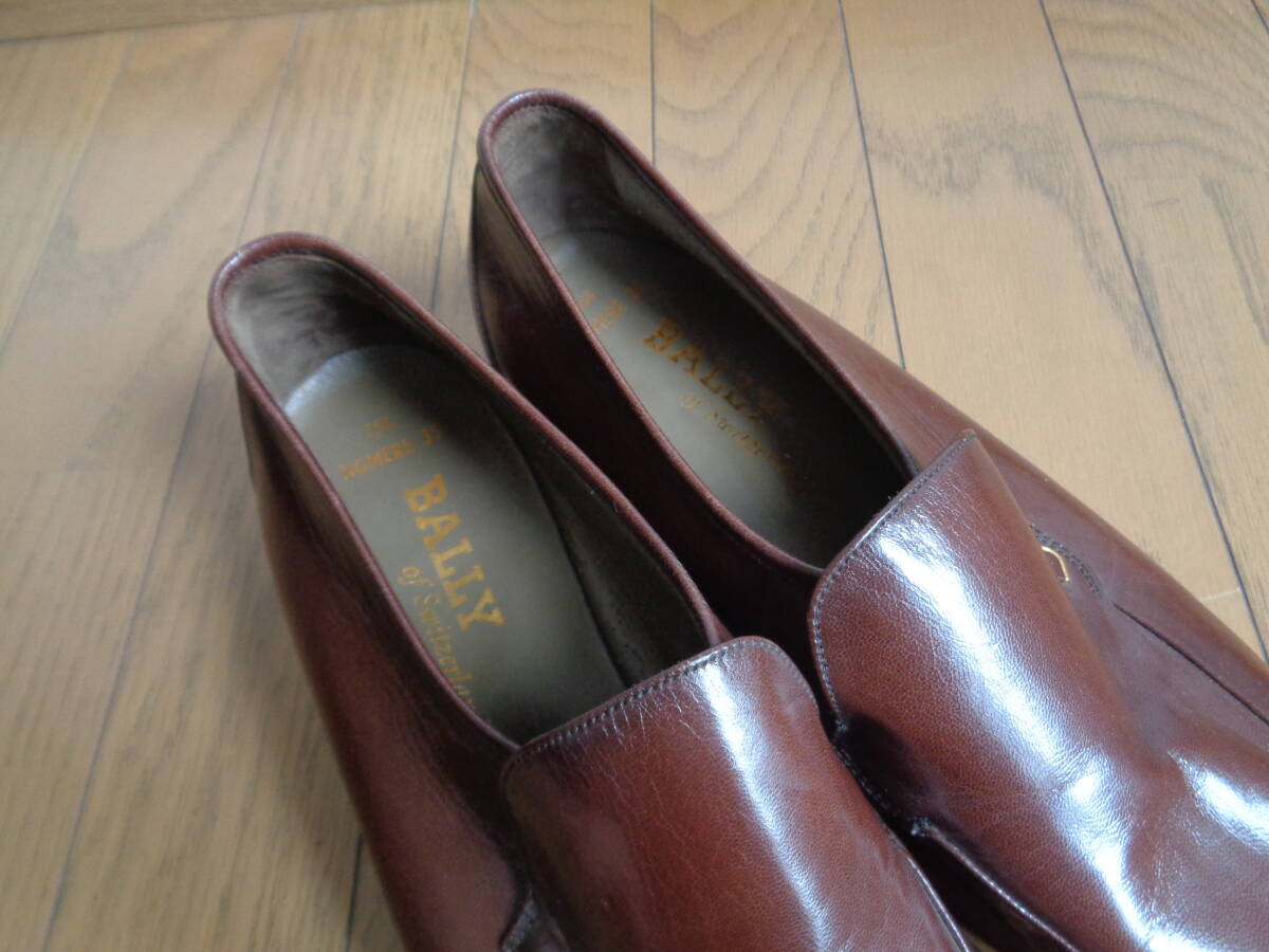 新品 未使用 デッド ヴィンテージ BALLY バリー レザー スリップ 新品 未使用 デッド ヴィンテージ BALLY バリー レザー スリップ
