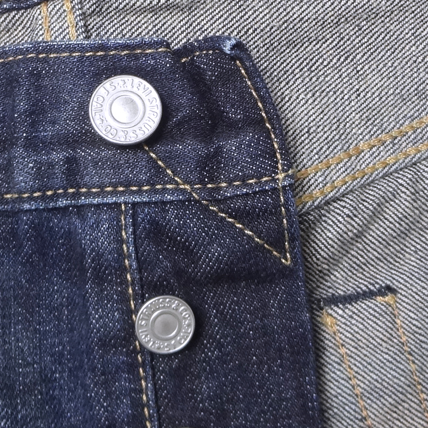 W40インチ リーバイス ジーンズ 501 Levi's ボタンフライ 00501-1485 インディゴ AUTHENTIC VINTAGE_画像6