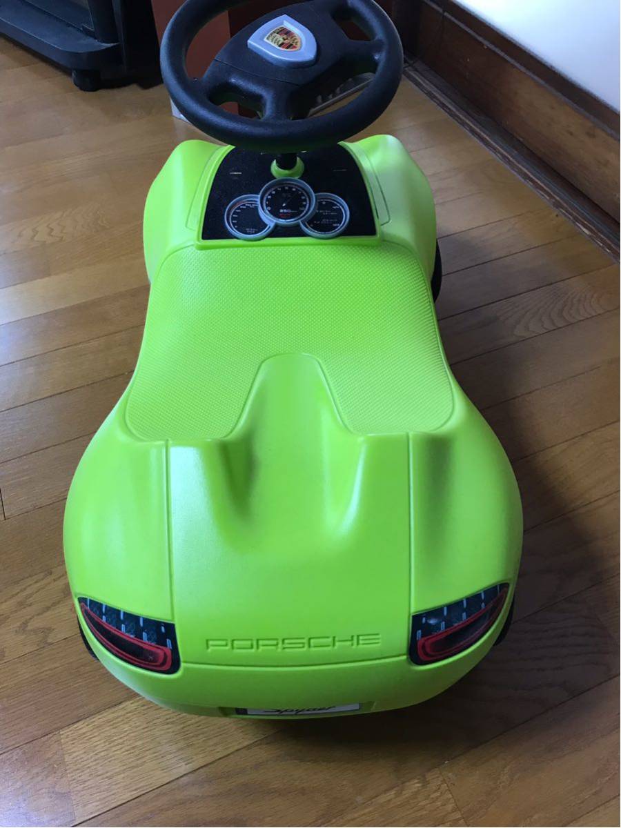  Porsche Design driver's selection 918 Spider push car yellow out of print interior use . regular goods PC buy goods 