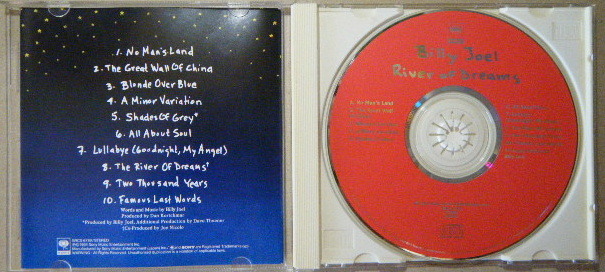 中古CD　RIVER OF DREAMS　BILLY JOEL_画像2