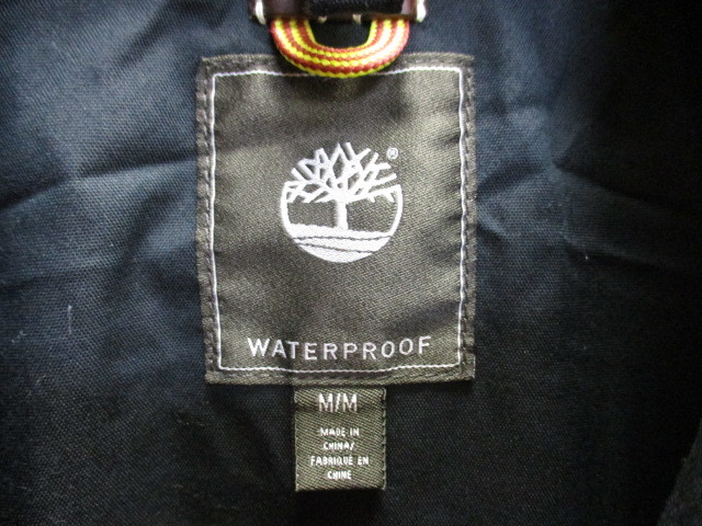 ティンバーランド キルティングジャケット付きメンズブルゾン メンズL 黒 ２枚セット 中綿ライナー付きミリタリージャケット 02085の画像2