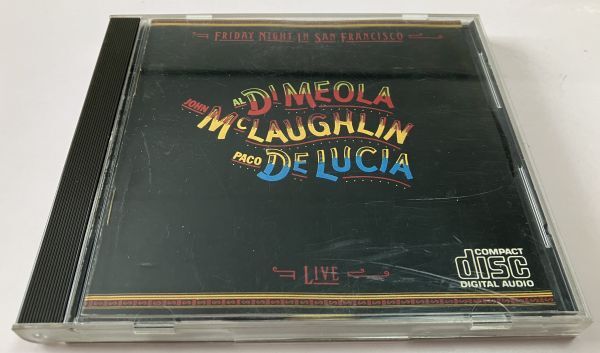 CBS SONY CD 金レーベル AL DI MEOLA アル・ディ・メオラ PACO DE LUCIA パコ・デ・ルシア JOHN MCLAUGHLIN ジョン・マクラフリン 初期盤_画像1