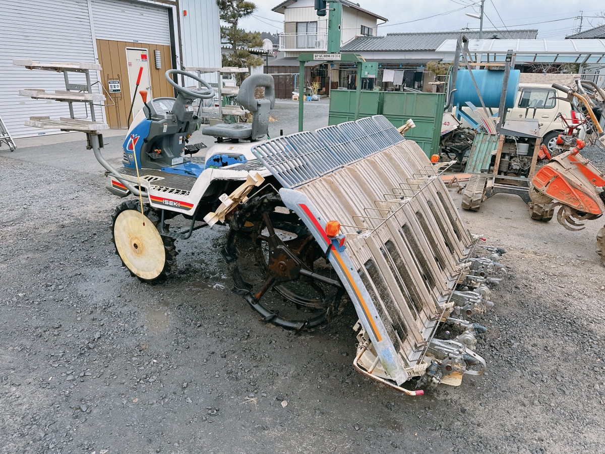 動作OK ISEKI イセキ 6条植 田植機 PG63HG-Q さなえ 505時間 スーパーくるっとターン 16馬力 FD501D 田植え PTO ダブルタイヤ 0205い1 駐の画像4