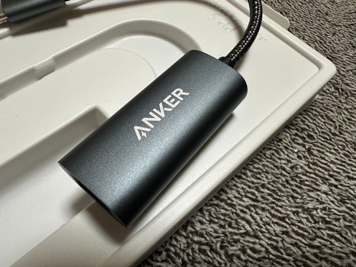 【1円スタート・美品】 Anker PowerExpand USB-C イーサネットアダプタ 1Gbps 高速イーサネット通信 MacBook iPad Pro 用 LAN_画像6
