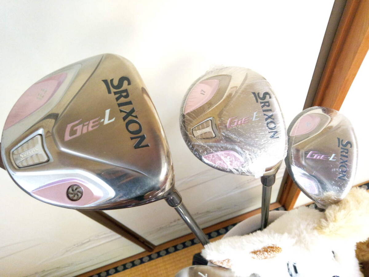 美品　スリクソン　SRIXON　ハイスペック初心者向け　レディースゴルフセット　ウエサコhcルコックバッグ付き_画像3