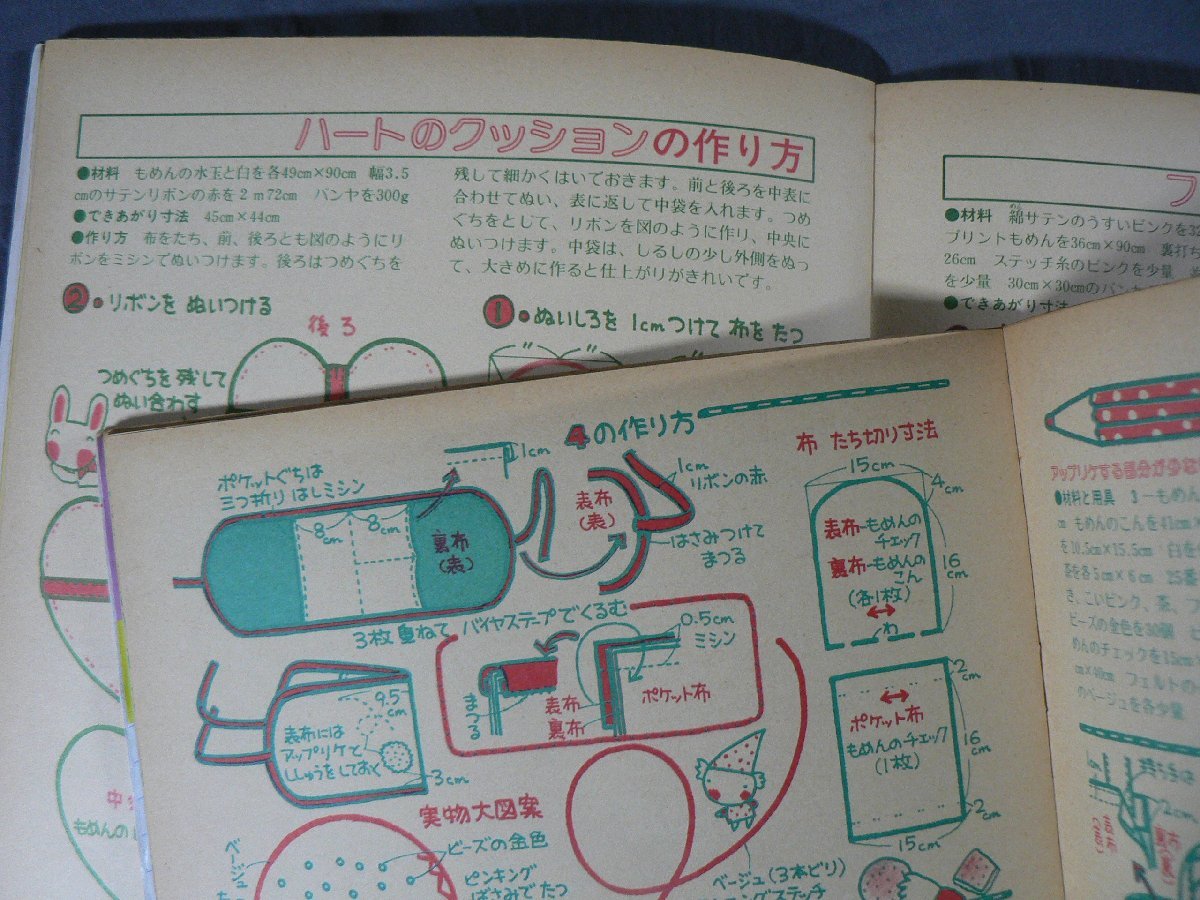 0B3D2 手芸フレンド ピチ 1982年2月号/1983年4月号 2冊セット 表紙「松田聖子/武田久美子」 学研の画像3