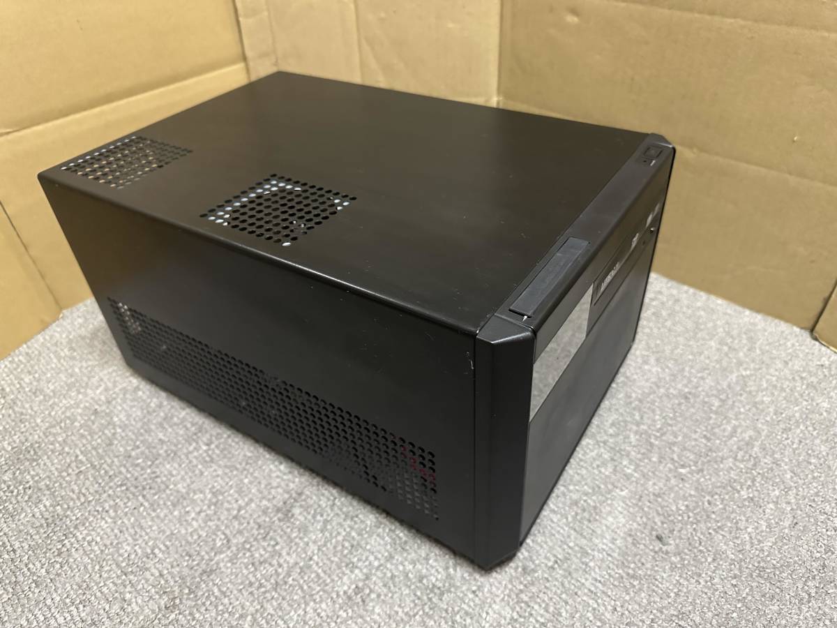 キューブ型 SilverStone SST-SG11B SUGO ASUS H97M i5-4570 ANTEC電源ユニット MicroATX BIOS起動OK ジャンク_画像8