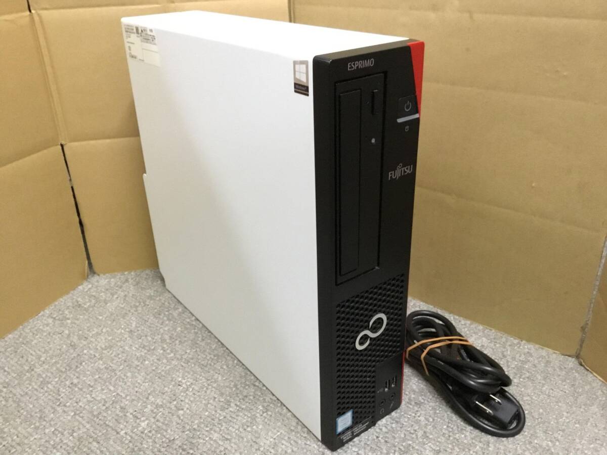 FUJITSU ESPRIMO D587/SX 第7世代 i3-7100 3.90GHz メモリ8GB 1TB Win10Pro FMVD3300RP ③_画像1