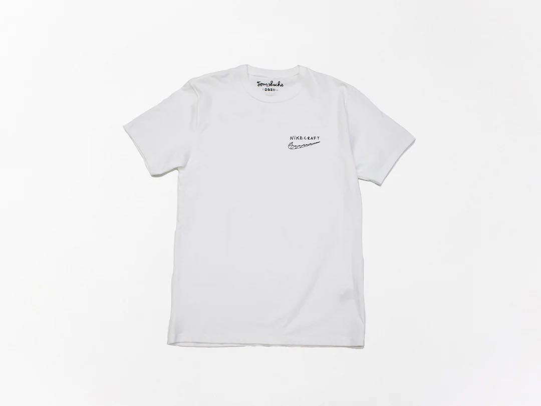 NIKE ×TOM SACHS CRAFT スタジオTシャツ ホワイト Mサイズ　新品