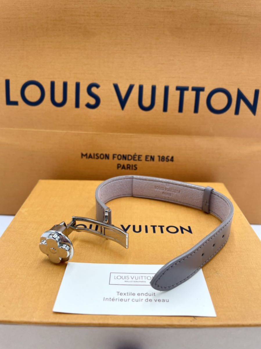 ■美品■ LOUIS VUITTON ルイヴィトン モノグラム ブラスレ ヴー グッドラックブレス ブレスレット アクセサリー ベージュ系_画像6