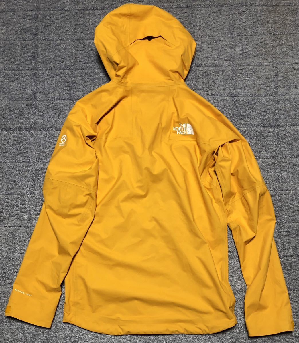 THE NORTH FACE FL L5 LTジャケット イエロー USAのSサイズ ノースフェイス SUMMITシリーズ マウンテンパーカー