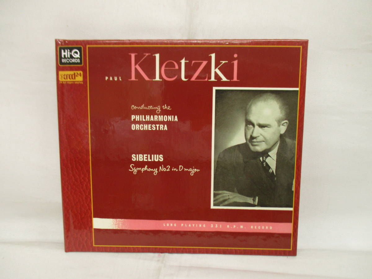 XRCD　パウル・クレツキ、フィルハーモニア管弦楽団　シベリウス:交響曲第2番　HIQXRCD-26_画像1