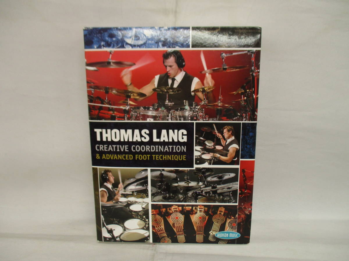 3DVD　トーマス・ラング/Thomas Lang　Creative Coordination & Advanced Foot Technique　HD DVD TL33_画像1