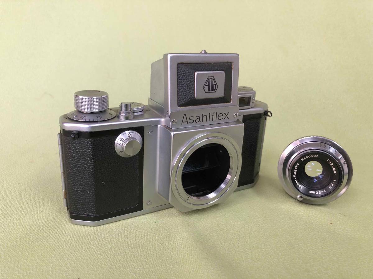 一眼レフフィルムカメラ アサヒフレックス タクマー５０mm F３.５_画像8