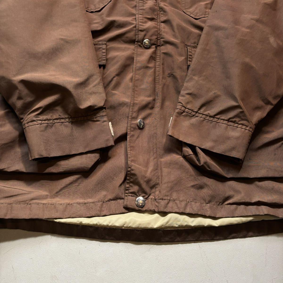 70s〜 Woolrich mountain parka “brown color” 70年代 ウールリッチ マウンテンパーカ 茶色_画像7