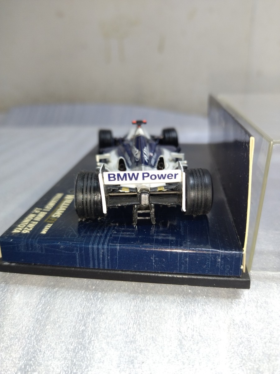 ミニチャンプス PMA 1/43 WILLIAMS ウィリアムズ F1 BMW FW26 J.P.モントーヤ 2004 #3 400040003_画像9