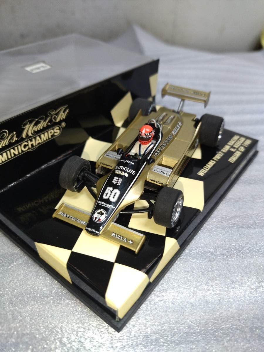 ミニチャンプス 1/43 Williams FW07 Ram racing R.Keegan Italian GP 1980 ウィリアムズ R.キーガン イタリアGP minichamps_画像6