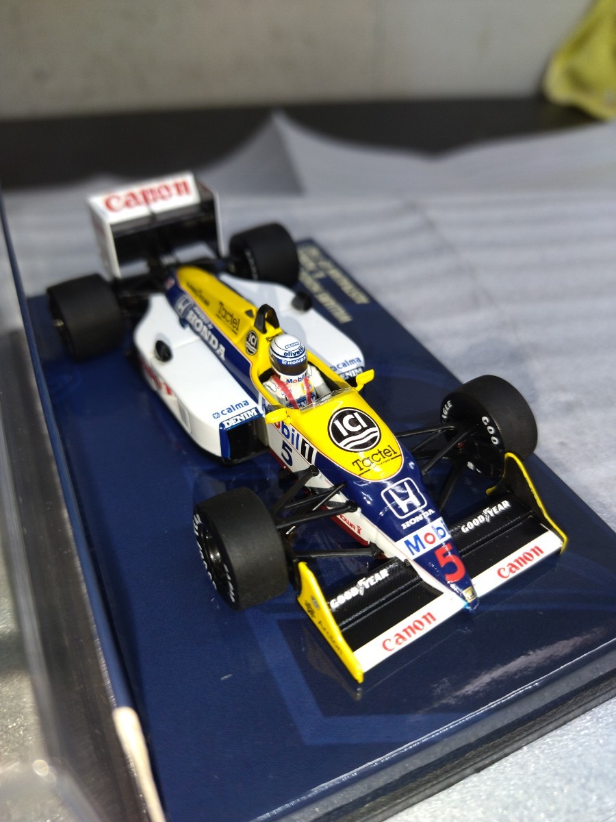 PMA ミニチャンプス 1/43 Williams Honda ウィリアムズホンダ FW11B R.パトレーゼ オーストラリアGP 1987 #5 400870095の画像7