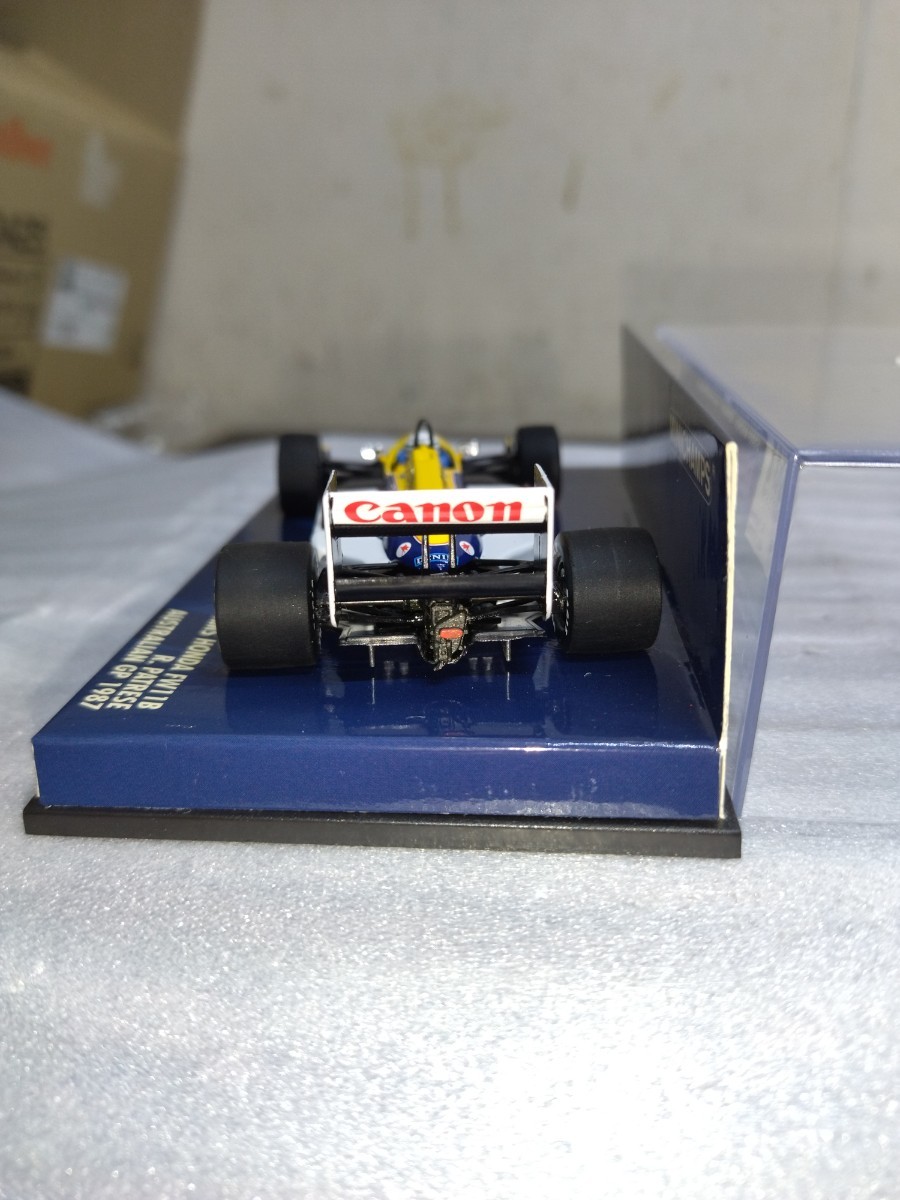 PMA ミニチャンプス 1/43 Williams Honda ウィリアムズホンダ FW11B R.パトレーゼ オーストラリアGP 1987 #5 400870095の画像9