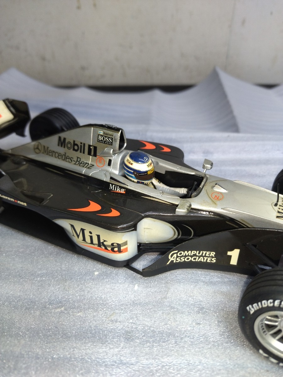ミニチャンプス 1/18 McLaren MP4/14 Mercedes マクラーレン 1999 PMA hakkinen ハッキネン_画像4