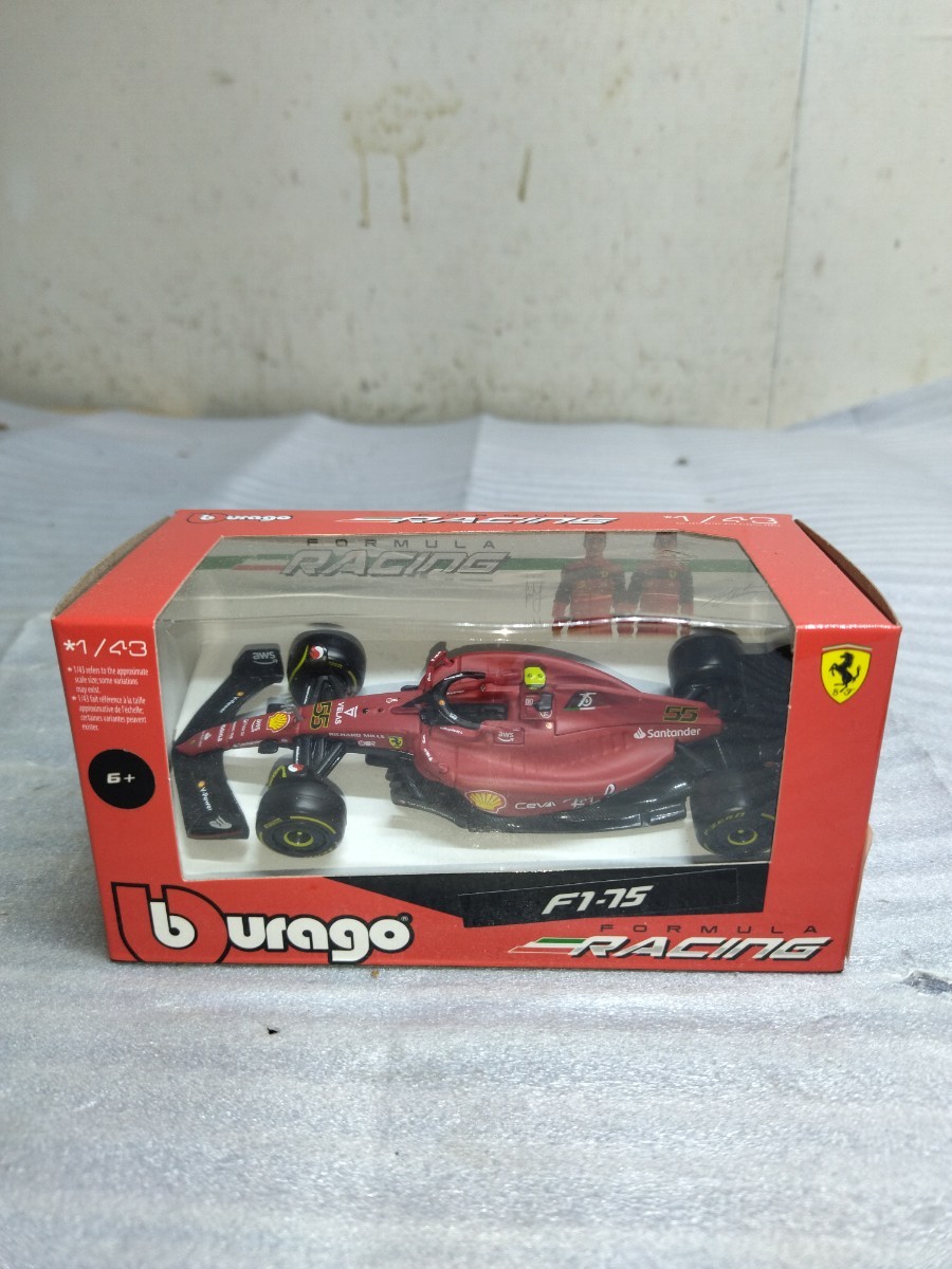 ブラーゴ 1/43 フェラーリ F1-75 Bburago _画像2