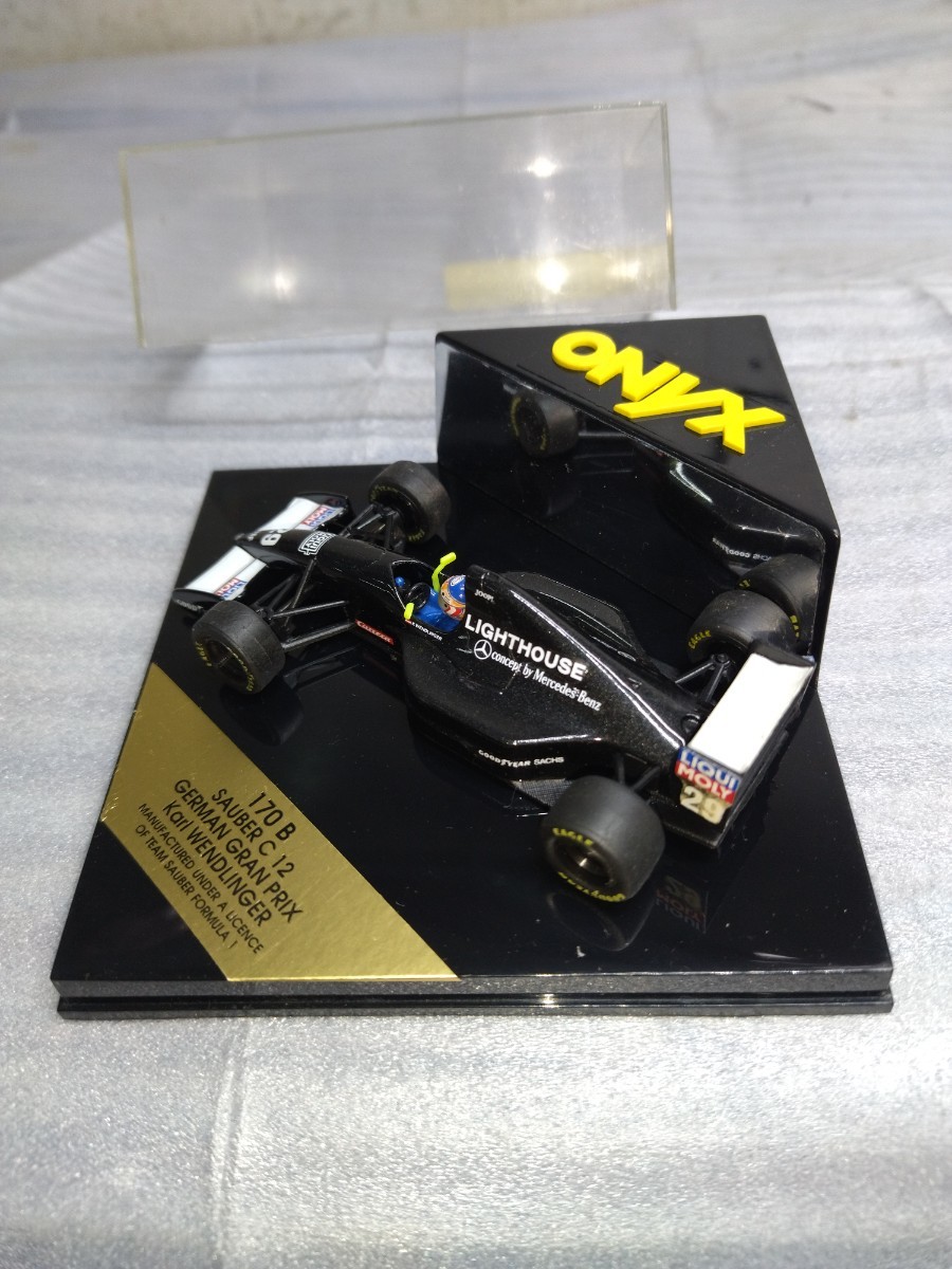オニキス 170B ザウバー C12 カール・ベンドリンガー（Onyx 170B Sauber C12 Karl Wendlinger）1/43スケール german GPの画像6