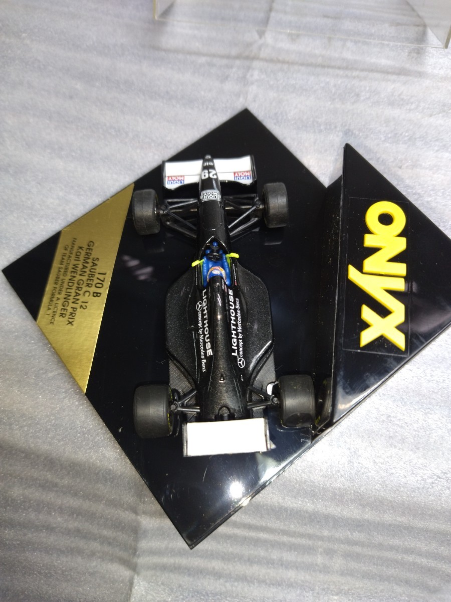 オニキス 170B ザウバー C12 カール・ベンドリンガー（Onyx 170B Sauber C12 Karl Wendlinger）1/43スケール german GPの画像7