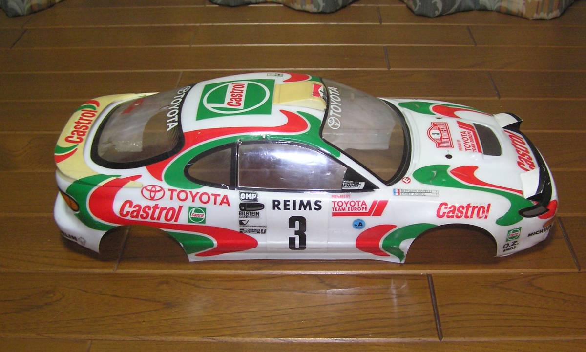 【中品ボディー】タミヤ製 カストロール セリカ ST185 WRC_画像3