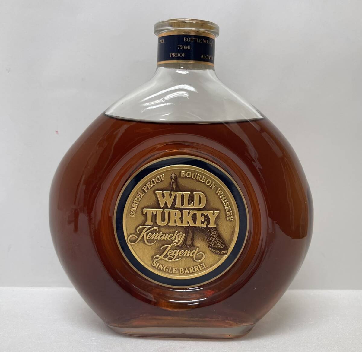 【ST17436ST】WILD TURKEY ワイルドターキー ケンタッキーレジェンド バーボン ウイスキー 750ml/57.8% 古酒 洋酒 お酒 ※状態要確認_画像2