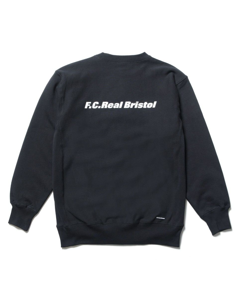 XL　FCRB 24SS　DRAGON TEAM CREWNECK SWEAT　黒 新品　スウェット トレーナー ブリストル