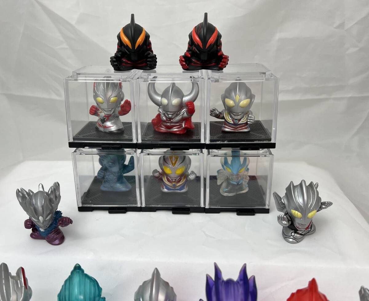 激レア※27点まとめ 指人形 マスコット ミニソフビ 仮面ライダー ウルトラマン 円谷プロ モンスター 当時物 フィギュア コレクション_画像3