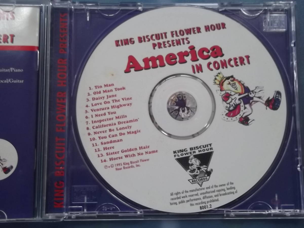 【中古】America「Greatest Hits」＆「In Concert」_画像3