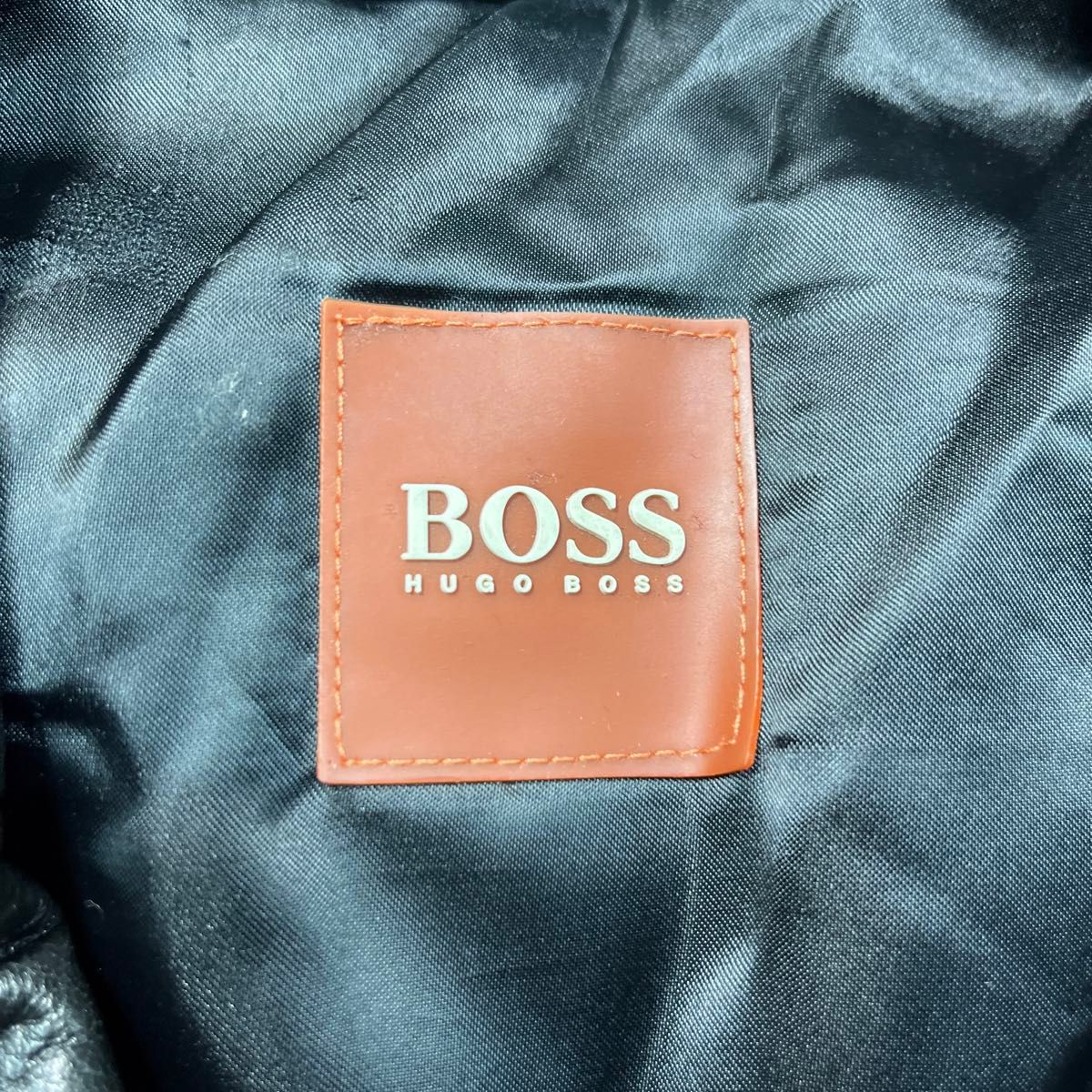 レザージャケット 本革 ラムレザー　ヒューゴボス　HugoBOSS