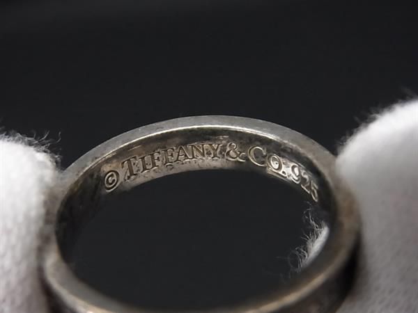 1円 TIFFANY＆Co ティファニー 1837 ナロー SV925 リング 指輪 アクセサリー 約10号 レディース シルバー系 BH1474_画像4