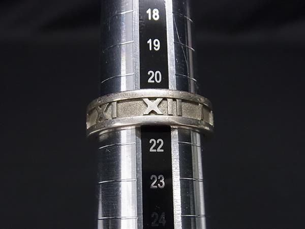 1円 TIFFANY＆Co ティファニー アトラス SV925 リング 指輪 アクセサリー 約21号 メンズ シルバー系 AY0086_画像3