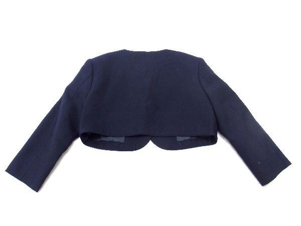 # ultimate beautiful goods # familiar Familia wool 100% setup jacket One-piece declared size 115 Western-style clothes Kids navy series AX0384