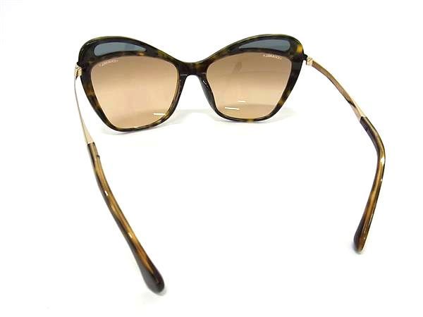 1円 ■美品■ CHANEL シャネル 5377-A c.714/3D 57□17 140 2N べっ甲調 サングラス メガネ 眼鏡 レディース ブラウン系 AW2436_画像2