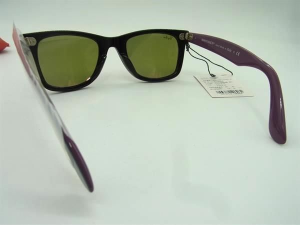 1円 ■新品同様■ Ray-Ban レイバン RB 2140-F 1174 4T 52□22 2N サングラス メガネ 眼鏡 レディース メンズ ブラック系 AS8248_画像2