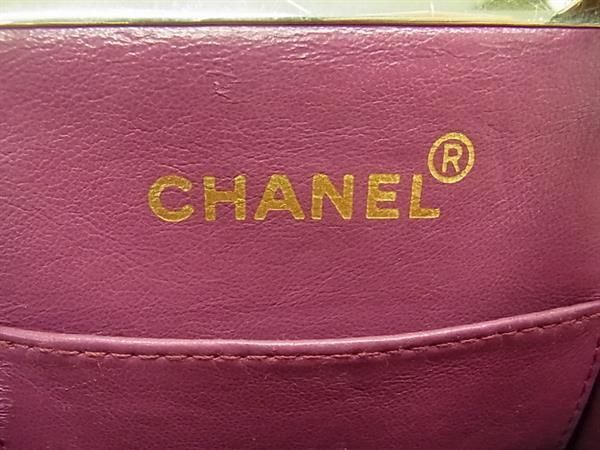 1円 CHANEL シャネル ココマーク マトラッセ スエード チェーン ショルダーバッグ ミニバッグ レディース ピンク系 BF5496_画像6