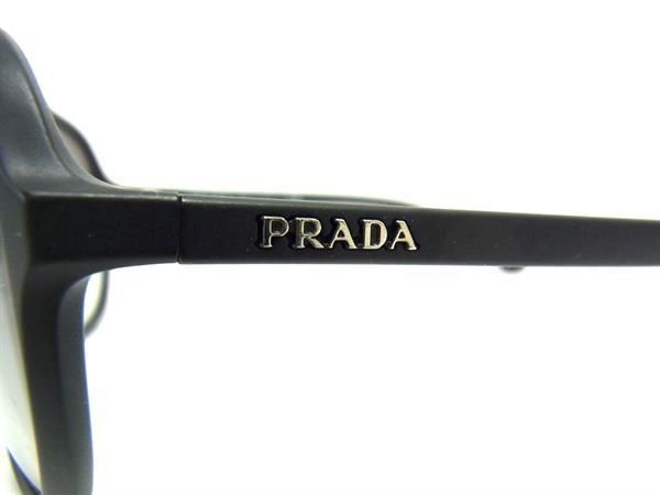 1円 ■美品■ PRADA プラダ 61□14 1BO-0A7 135 2N サングラス メガネ 眼鏡 メンズ レディース ブラック系 AU7293_画像3