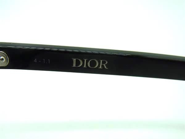 1円 ■新品■未使用■ ChristianDior クリスチャンディオール DiorEssentialO S2F 1000 メガネ 眼鏡 レディース メンズ ブラック系 AX1252_画像5