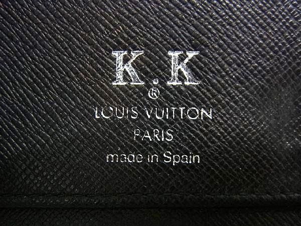 1円 LOUIS VUITTON ルイヴィトン N63095 ダミエグラフィット ジッピーウォレット ヴェルティカル 長財布 メンズ ブラック系 AU9093_画像6