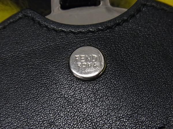 # ultimate beautiful goods # FENDI Fendi bag bagz Monstar fur × leather mirror bag charm key holder yellow group AS6705