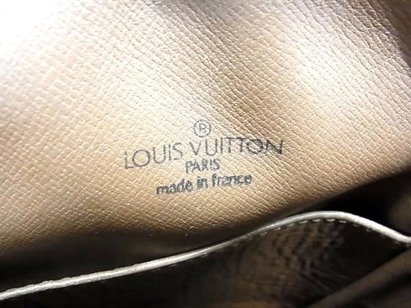 1円 LOUIS VUITTON ルイヴィトン M45266 モノグラム ダヌーブ ショルダーバッグ クラッチバッグ レディース メンズ ブラウン系 BG7397_画像6