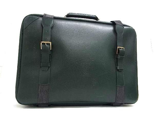 1円 ■美品■ LOUIS VUITTON ルイヴィトン M30094 タイガ サテライト53 トラベルバッグ 旅行かばん エピセア ダークグリーン系 BJ0455_画像1